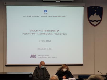 Javna predstavitev pobude, Vir: Arhiv Občine Sežana